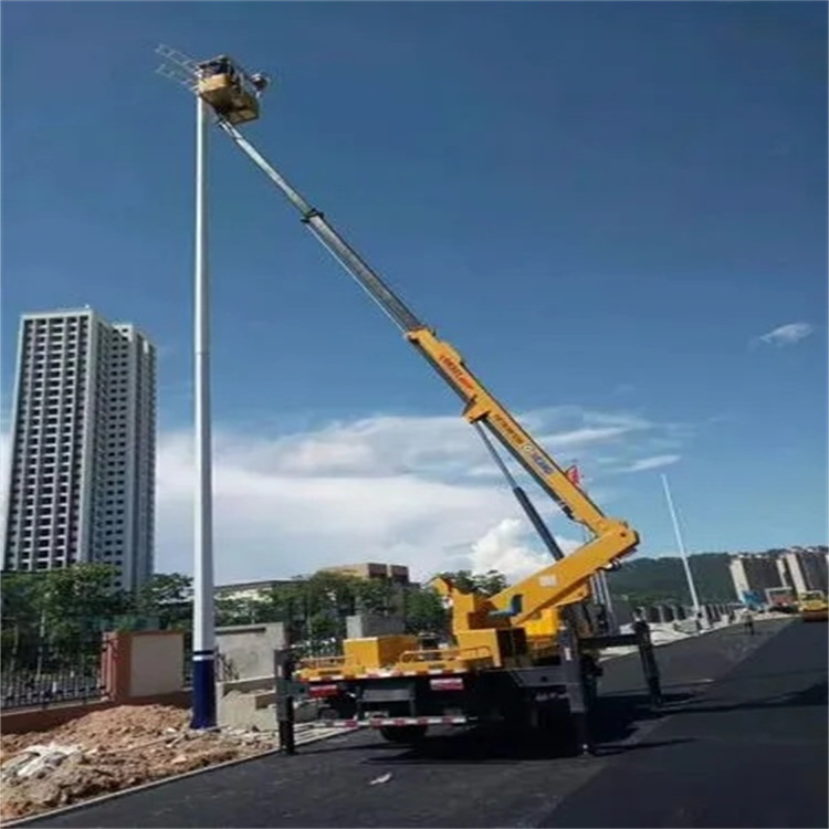 上安乡维修路灯的曲臂升降车出租