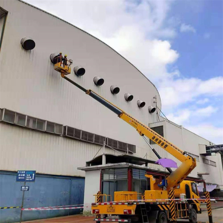 上安乡高空作业车出租服务：专业广告牌安装解决方案